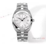 Superclone Vacheron Constantin Overseas AOF 4500v Watch Stainless steel Silver dial